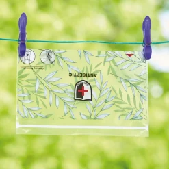 Salle De Bain Et Hygiène|Tempsl Lot de 2 pochettes antibactériennes pour masque