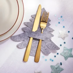 Art De La Table|Tempsl Lot de 4 pochettes à couverts