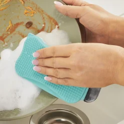 Organisation Et Entretien|Tempsl Lot de 2 éponges silicone