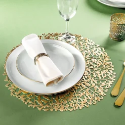 Art De La Table|Tempsl Lot de 4 sets de table Feuillage