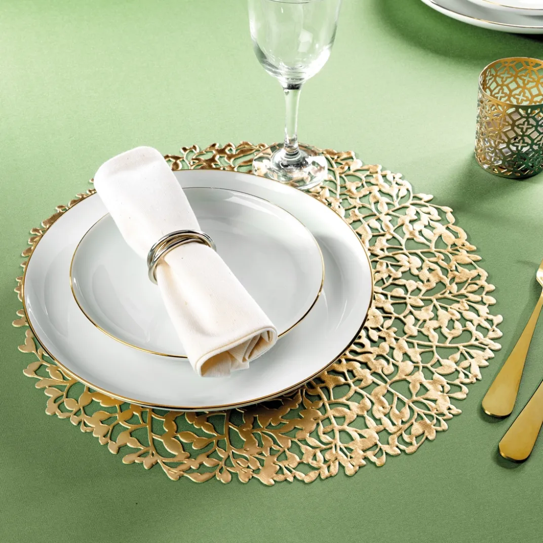 Art De La Table|Tempsl Lot de 4 sets de table Feuillage