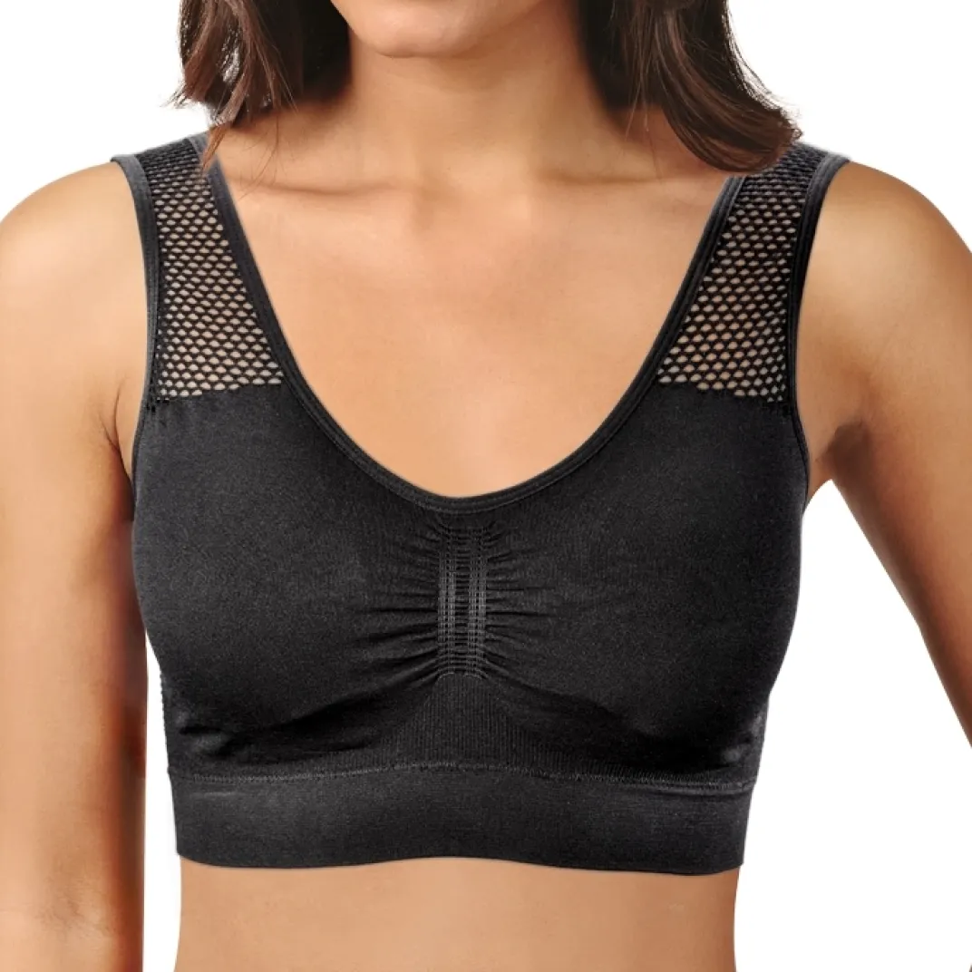 Sous-Vêtements|Tempsl Lot de 3 soutiens-gorge respirants Noir/chair/blanc - taille XL