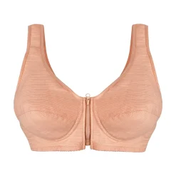 Sous-Vêtements|Tempsl Lot de 3 soutiens-gorge zippés Gris + vieux rose + chair - taille M