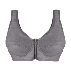 Sous-Vêtements|Tempsl Lot de 3 soutiens-gorge zippés Gris + vieux rose + chair - taille M