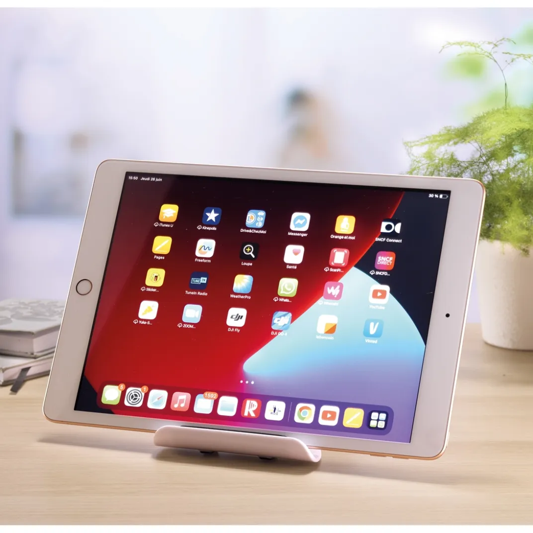 Accessoires Bureau|Tempsl Lot de 2 supports téléphone/tablette