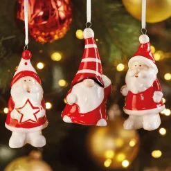 Décorations Intérieures Noël|Décorations|Tempsl Lot de 3 suspensions de Noël