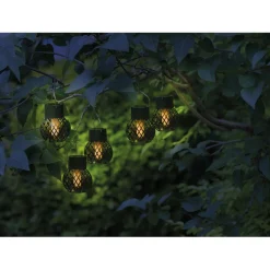 Décorations Jardin Et Extérieur|Tempsl Lot de 6 suspensions lumineuses