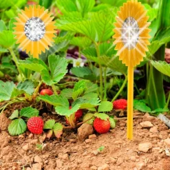 Accessoires Et Outils Jardin|Tempsl Lot de 12 tournesols anti oiseaux