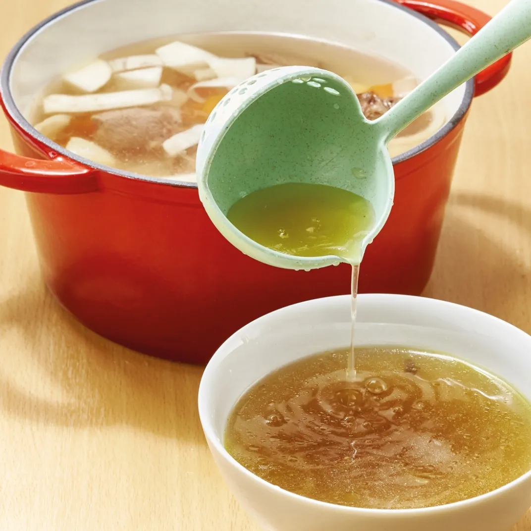 Cuisson Et Accessoires|Ustensiles De Cuisine Malins|Tempsl Louche passoire verte