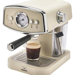 Petit Électroménager|Accessoires Petit-Déjeuner|Tempsl Machine expresso vintage PRADEL FRANCE®