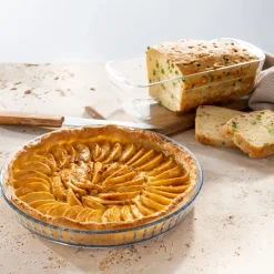 Accessoires Pâtisserie Et Confiture|Tempsl Moule à cake ou à tarte borosilicate