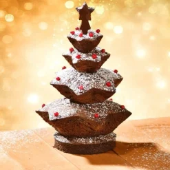 Repas De Noël|Accessoires Pâtisserie Et Confiture|Tempsl Moule sapin en silicone