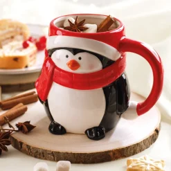 Table De Noël|Art De La Table|Tempsl Mug pingouin