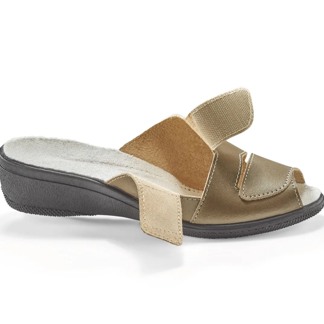 Chaussures, Chaussons Et Accessoires|Tempsl Mules dorées