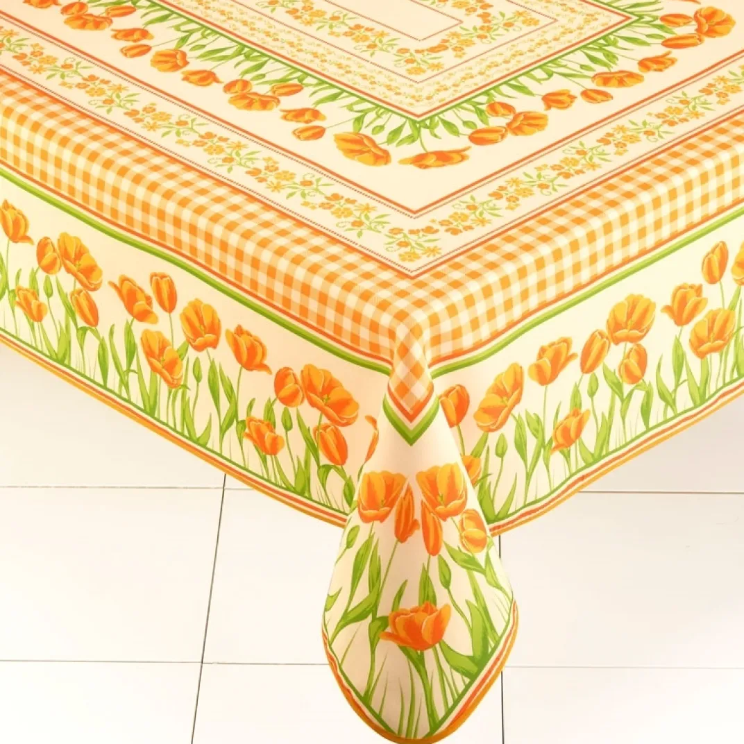 Art De La Table|Tempsl Nappe printemps ronde ou rectangulaire