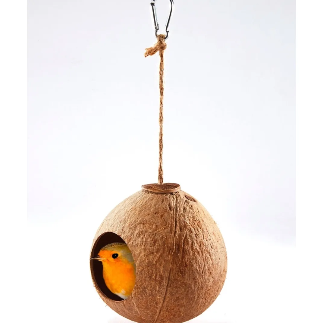 Accessoires Animaux|Tempsl Nichoir coco pour oiseaux