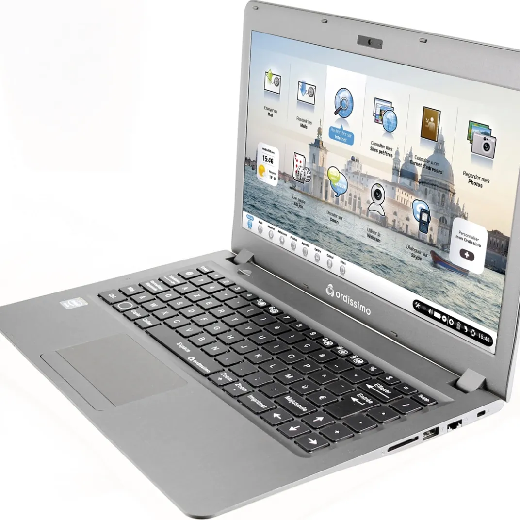 Accessoires Bureau|Tempsl Ordinateur portable Ordissimo Agathe 2 + guide + housse
