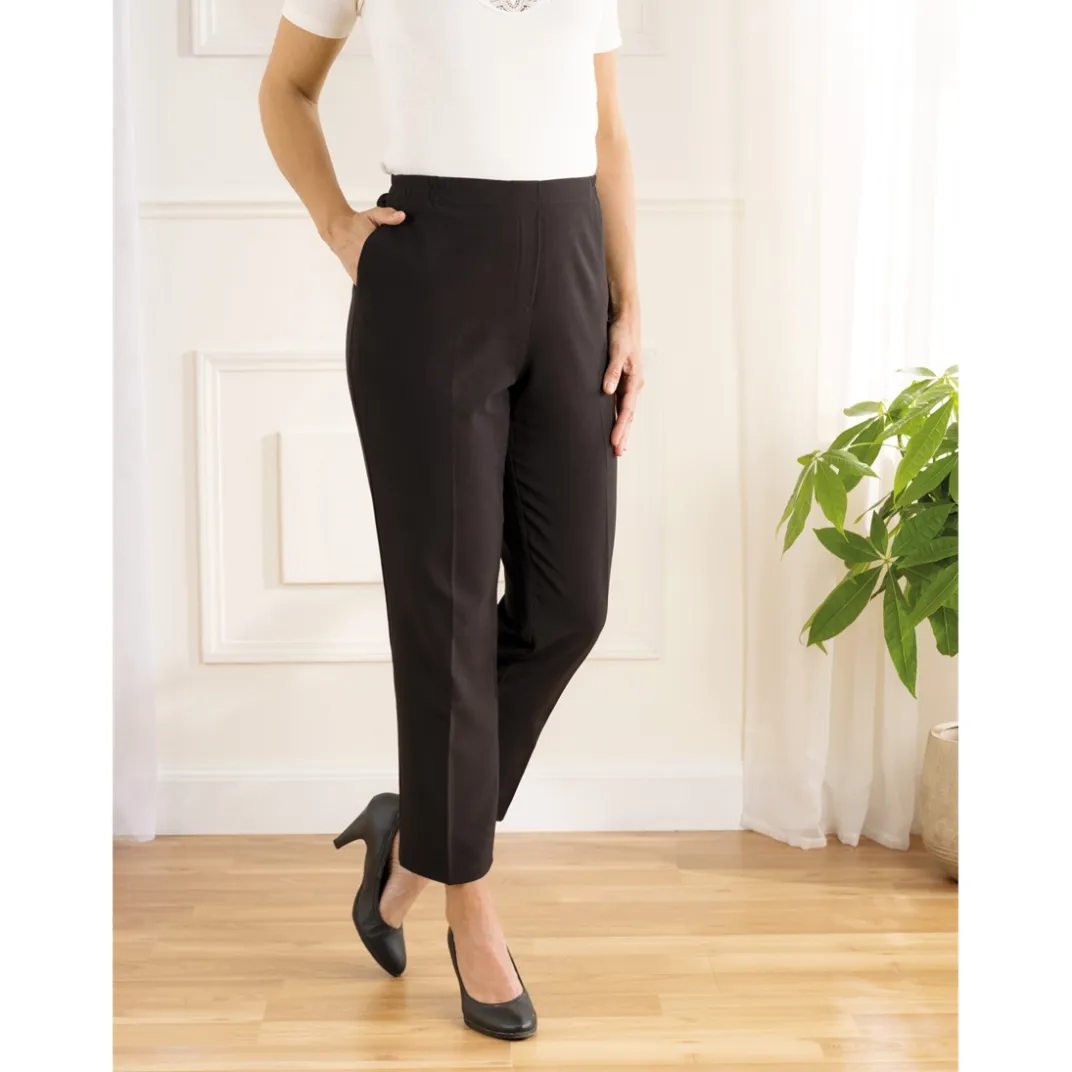 Vêtements|Tempsl Pantalon à pinces noir