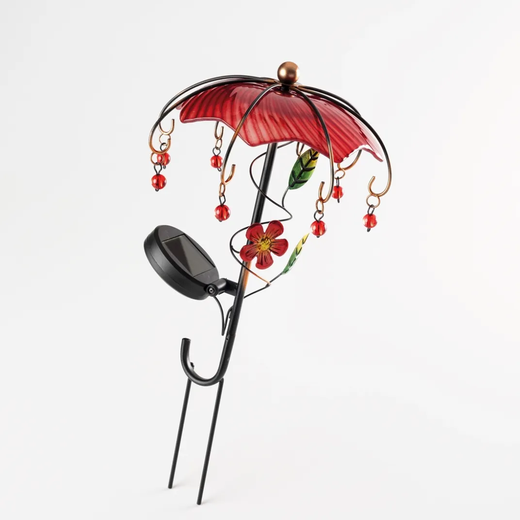 Décorations Jardin Et Extérieur|Tempsl Parapluies rouge solaire