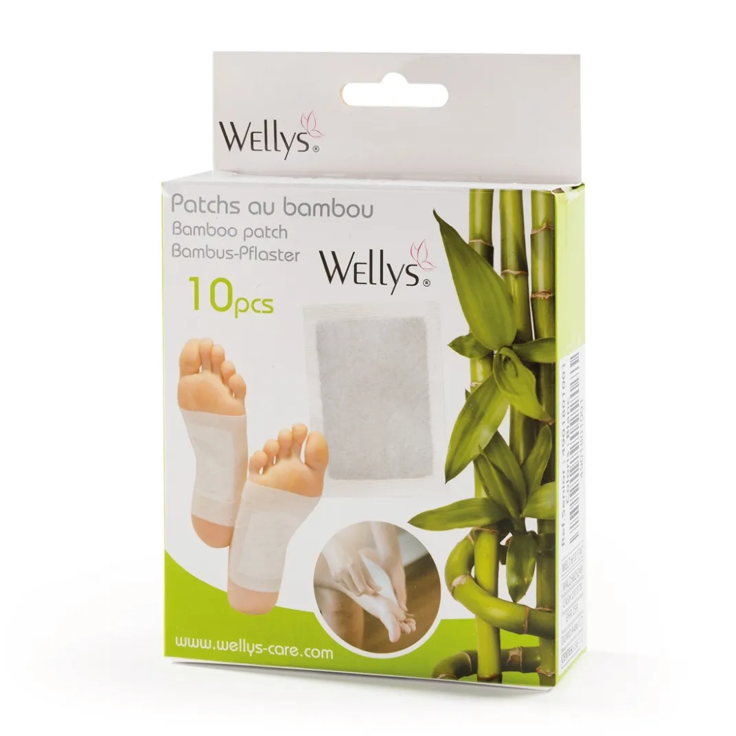 Soins Des Pieds Et Accessoires|Aide Et Accessoires Confort|Tempsl 10 patchs détox pied Bambou / gingembre