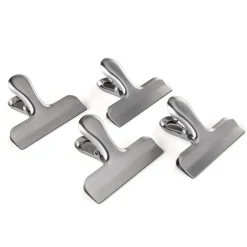 Fraîcheur / Conservation|Tempsl 4 pinces à sachets en inox