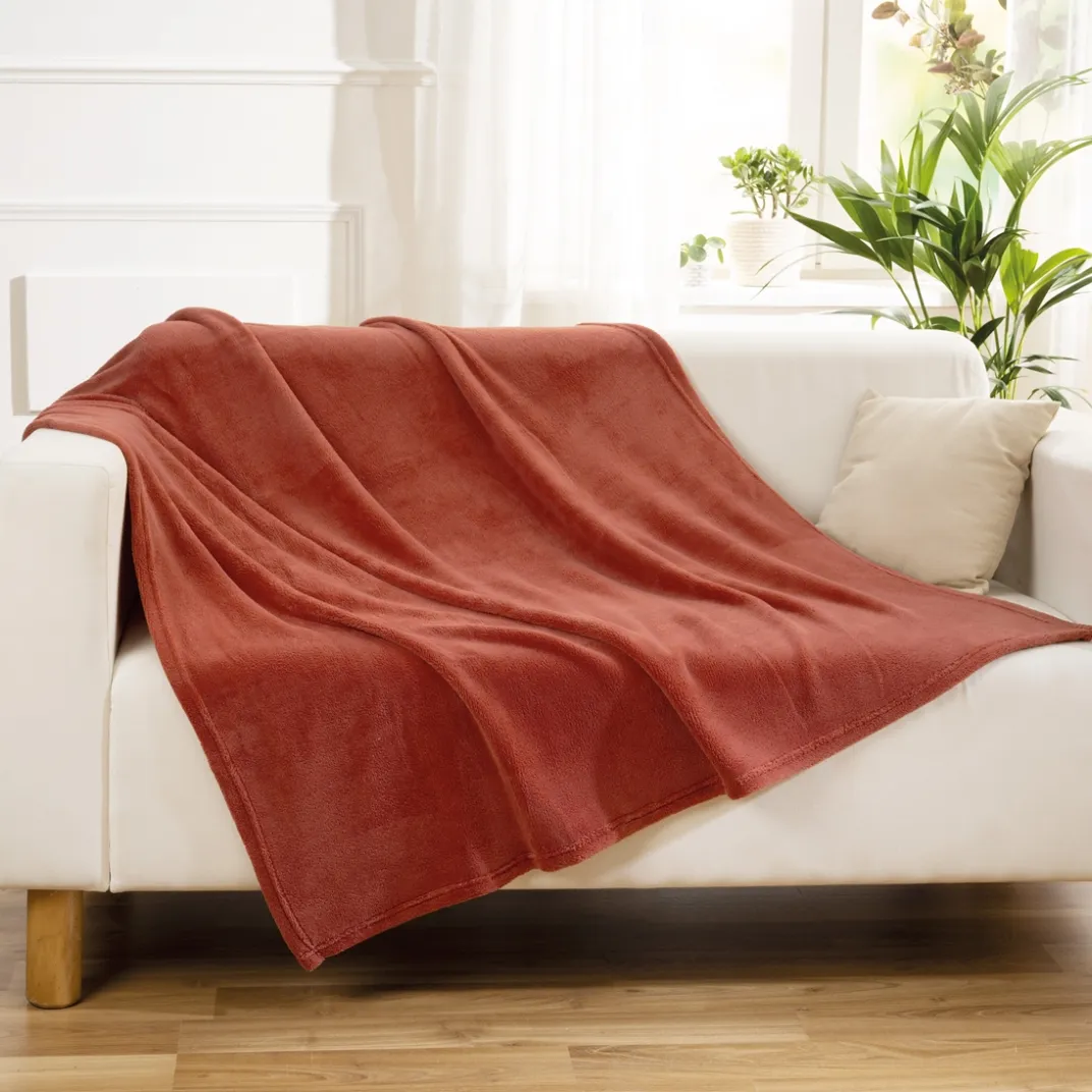 Décorations|Tempsl Plaid microfibre 120 x 150 cm