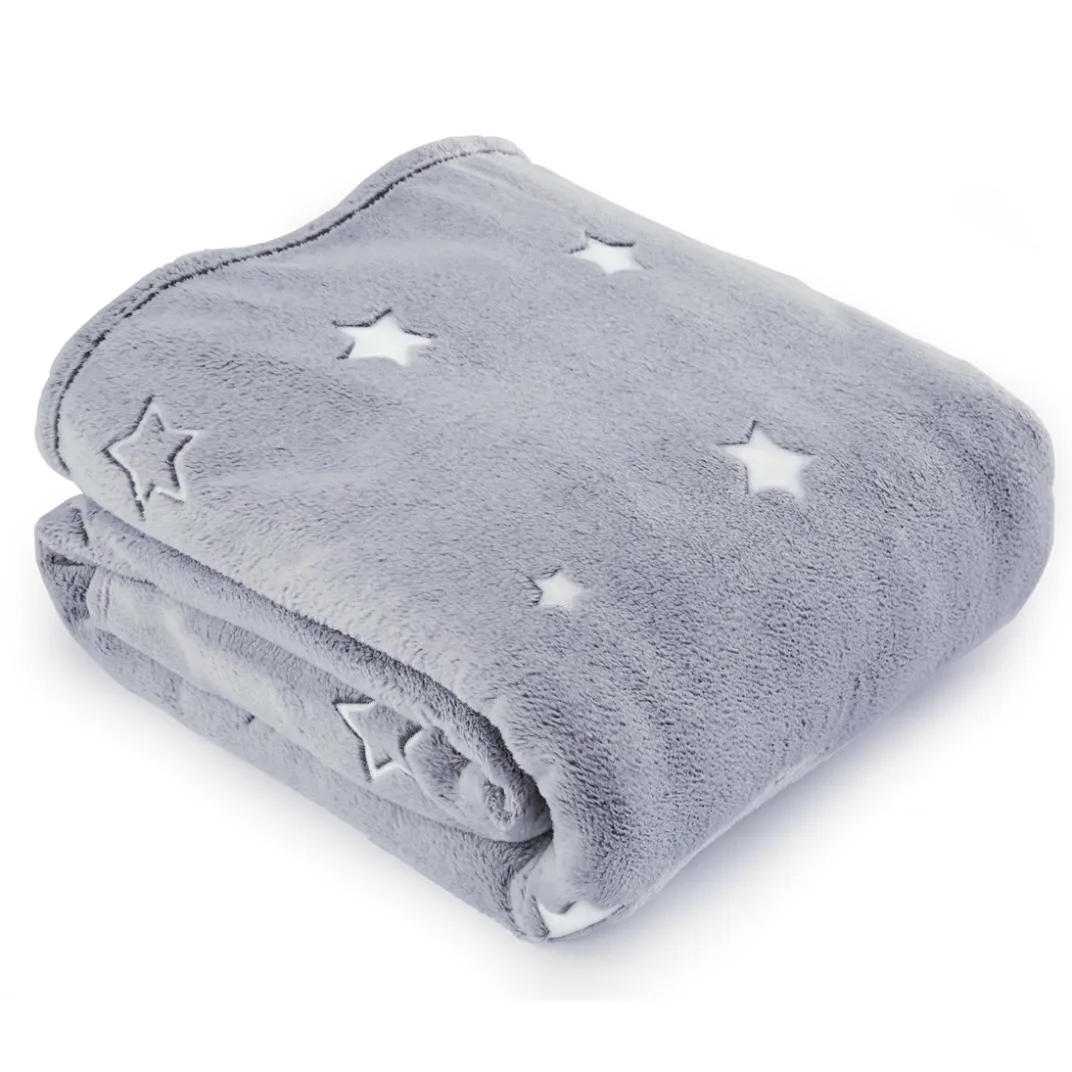 Décorations Intérieures Noël|Accessoires Mode|Tempsl Plaid étoiles phospho