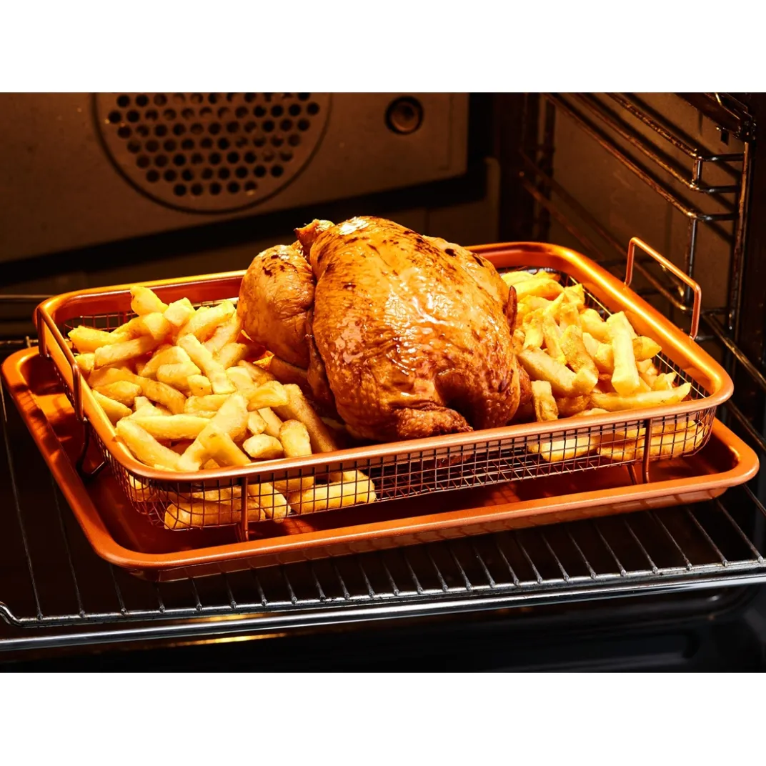 Cuisson Et Accessoires|Tempsl Plat four cuivrée