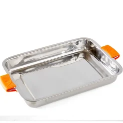 Cuisson Et Accessoires|Tempsl Poignées cocotte amovibles silicone orange