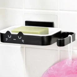 Salle De Bain Et Hygiène|Tempsl Porte savon chat