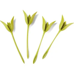 Art De La Table|Tempsl 4 porte-serviettes tulipe ou 2 lots de 4 porte-serviettes tulipe