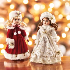 Décorations Intérieures Noël|Décorations|Tempsl Poupée d'ornement Rosaline ou Blandine