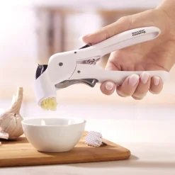 Découpe|Ustensiles De Cuisine Malins|Tempsl Presse-ail à crémaillère