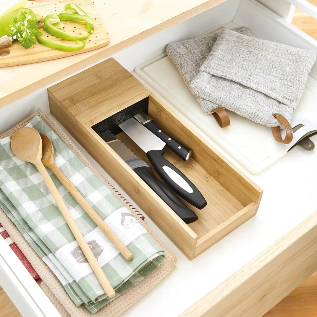 Organisation Et Entretien|Tempsl Range-couteaux tiroir