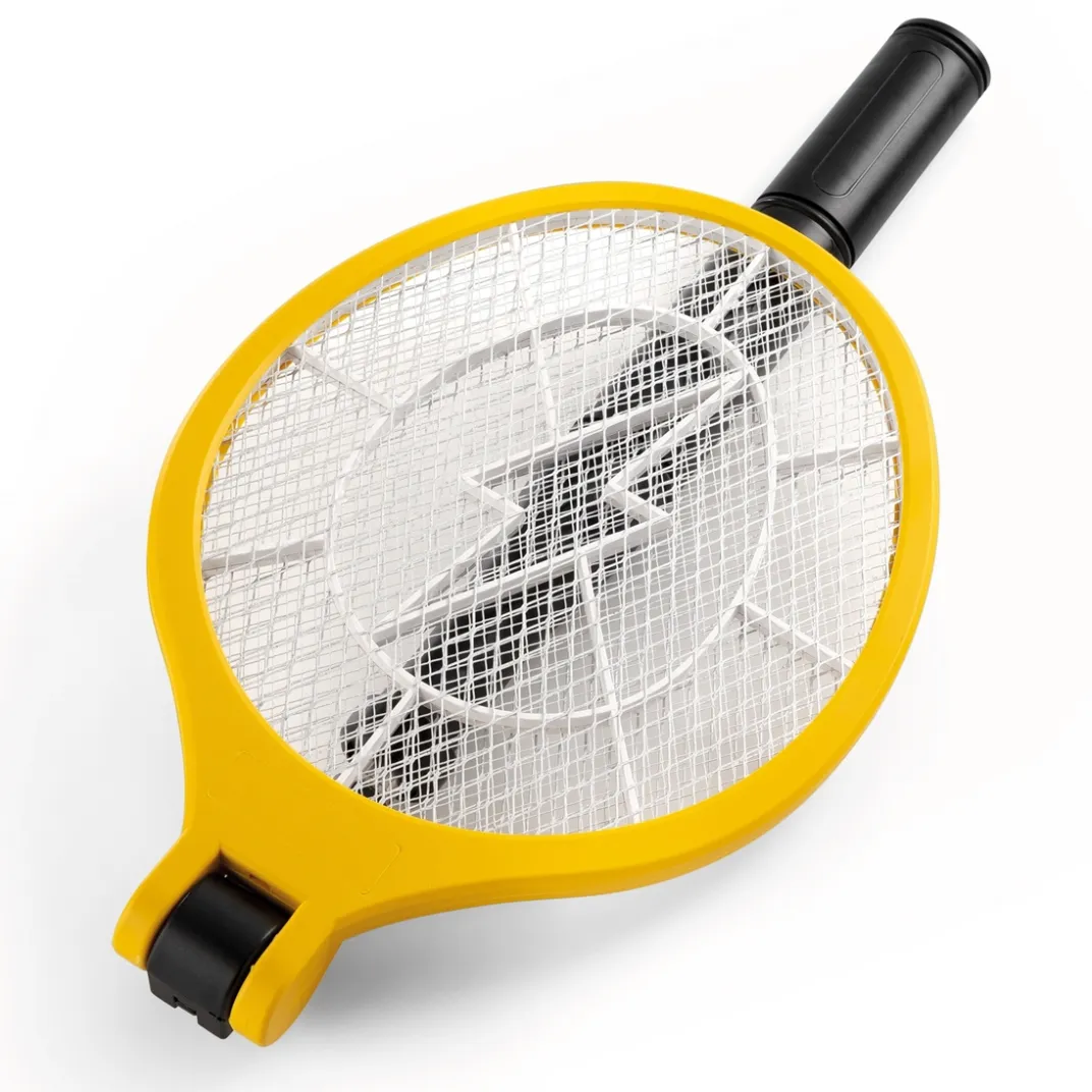 Anti-Nuisibles Et Anti-Insectes|Tempsl Raquette anti-insectes télescopique