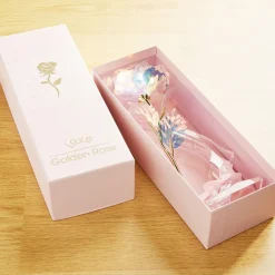 Décorations|Tempsl Rose dans son coffret