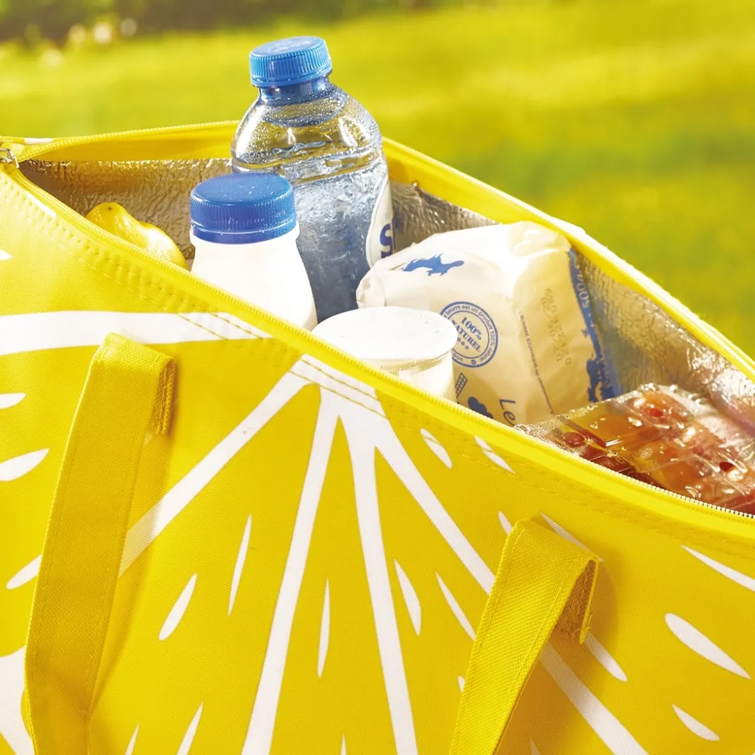 Fraîcheur / Conservation|Tempsl Sac isotherme citron