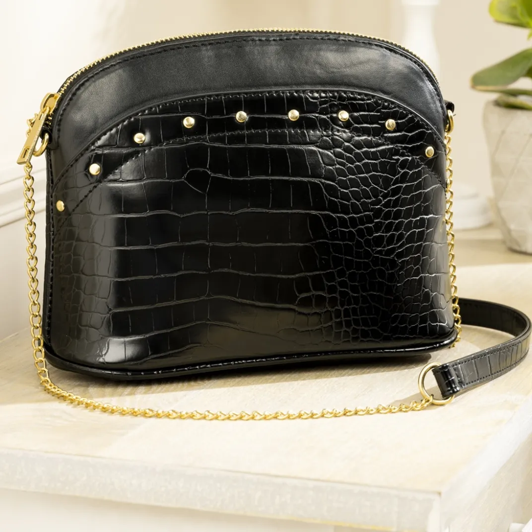 Idées Cadeaux Noël|Tempsl Sac vernis noir