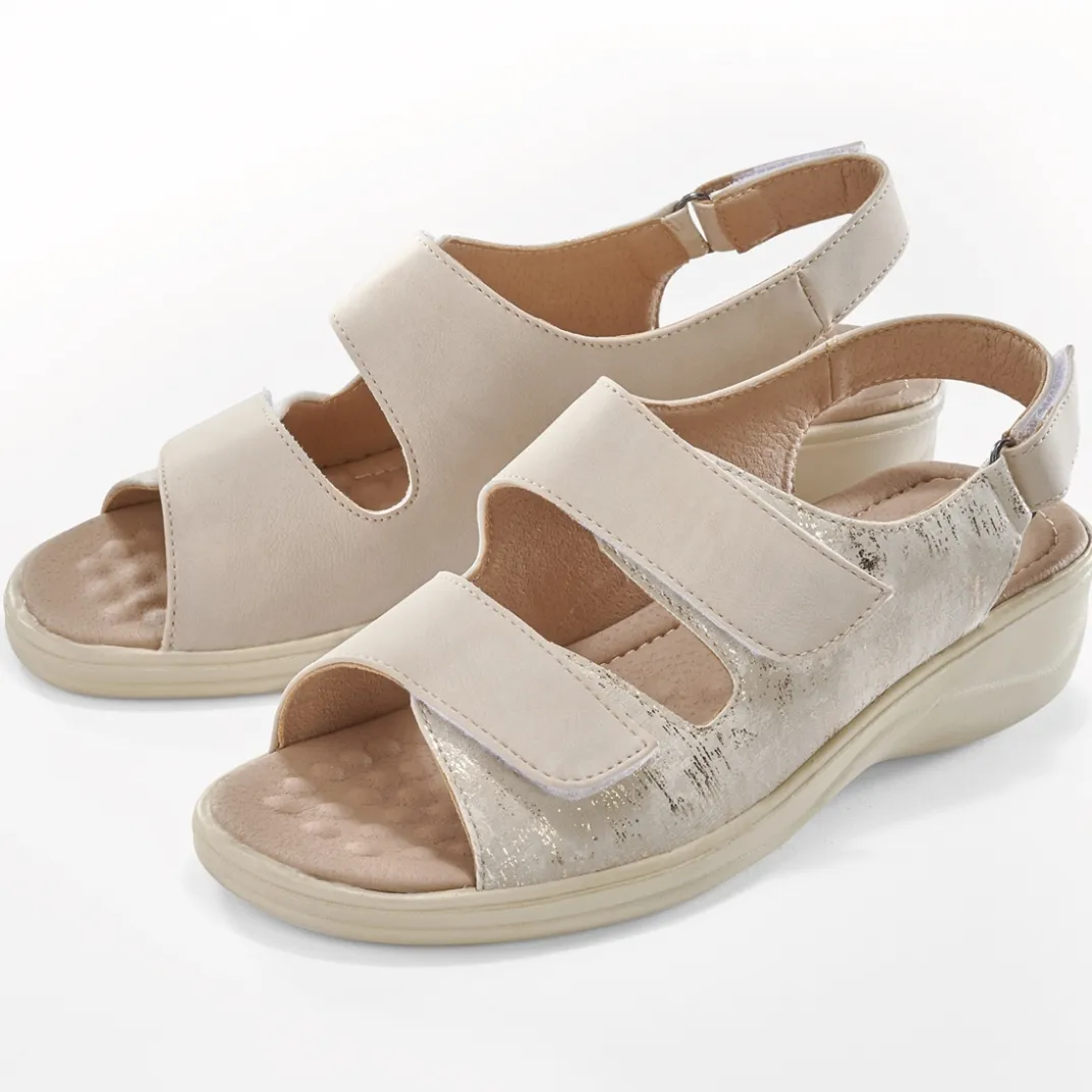 Chaussures, Chaussons Et Accessoires|Tempsl Sandales ajustables doré