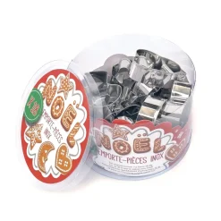 Repas De Noël|Accessoires Pâtisserie Et Confiture|Tempsl Set de 18 emporte-pièces Noël