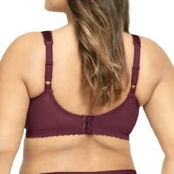 Sous-Vêtements|Tempsl Soutien-gorge Grand Soutien Magic Lift de Glamorise® Bordeaux - taille 125F