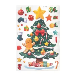 Décorations Intérieures Noël|Décorations Cuisine|Tempsl Sticker Noël réfrigerateur
