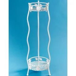 Décorations|Petits Meubles|Tempsl Support piédestal blanc pour plante