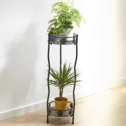 Décorations|Tempsl Support plante noir