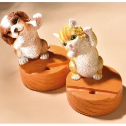 Accessoires Bureau|Tempsl Support téléphone Chien ou Chat