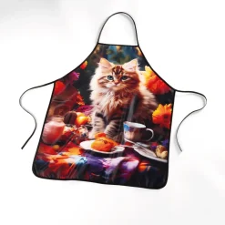 Organisation Et Entretien|Tempsl Tablier chat d'automne