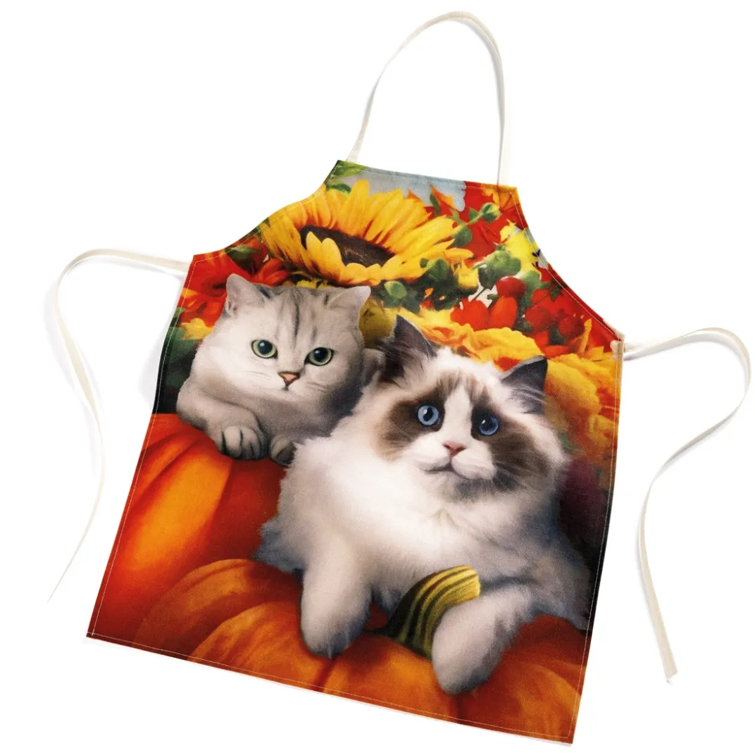 Organisation Et Entretien|Tempsl Tablier chat en automne