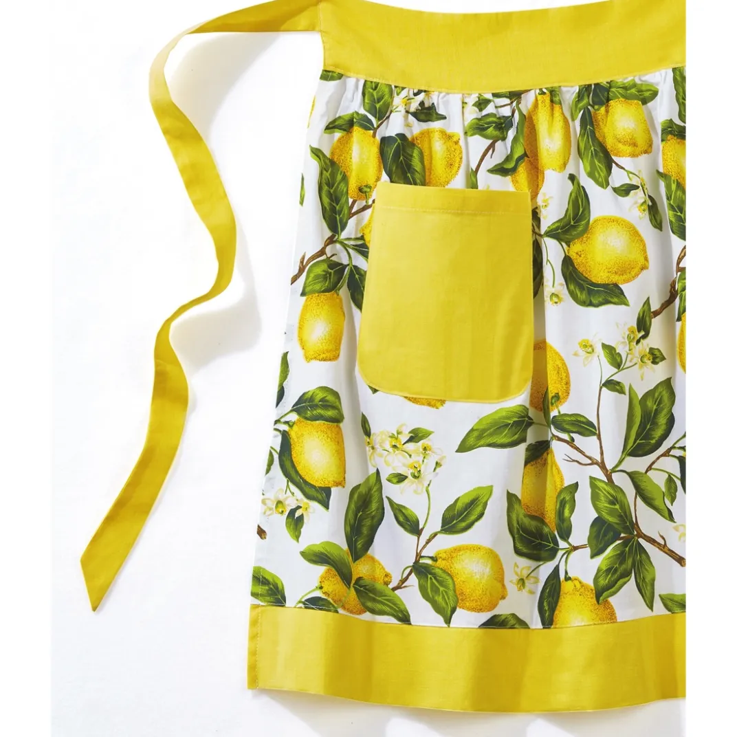 Organisation Et Entretien|Tempsl Tablier citrons