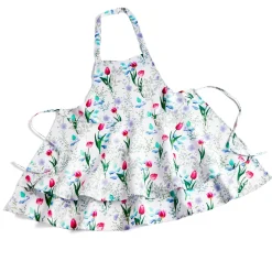 Organisation Et Entretien|Tempsl Tablier fleurs printanières