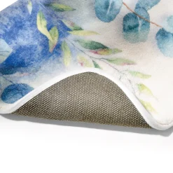 Salle De Bain Et Hygiène|Tempsl Tapis feuilles et papillons
